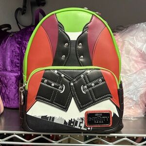 NFINITY Red, Green, and Black Backpack